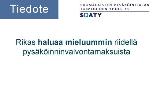 Featured image for “Kysely: Rikas haluaa mieluummin riidellä pysäköinninvalvontamaksuista”
